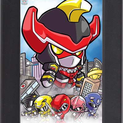 Power rangers (mini print)