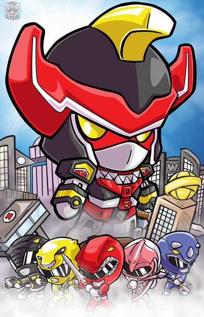 Power Rangers print