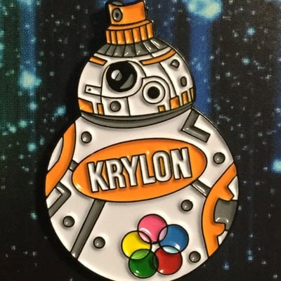 Bb-spr8 - enamel pins - by emdub