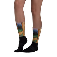 Five Tree Signature Black foot socks by Michael David - Thumbnail 2
