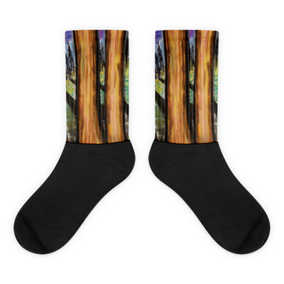 The giants black foot socks by michael david