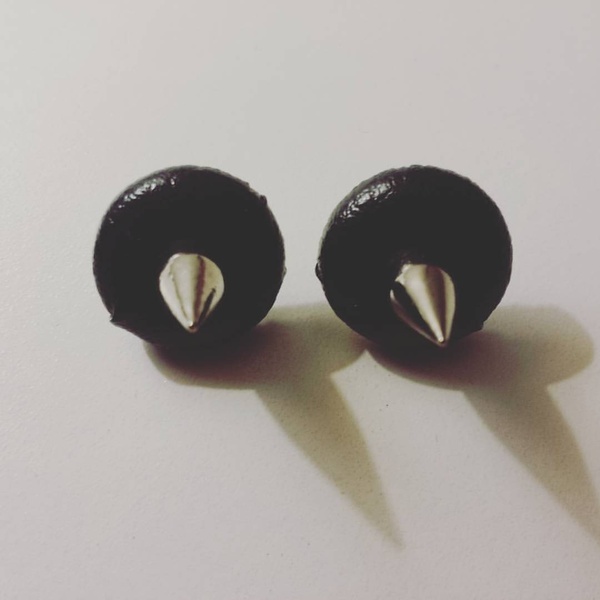 Black Leather with Spike 
