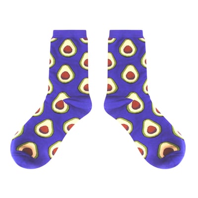 AVOCADO SOCKS PURPLE