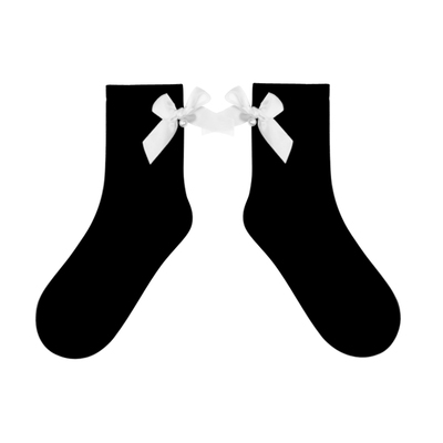 Bow socks (click for 3 colors)