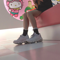 FRILL TOP SOCKS (CLICK FOR 2 COLORS) - Thumbnail 3