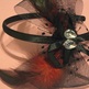 Embellished Feather & Bow Headband - Thumbnail 2