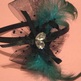 Embellished Feather & Bow Headband - Thumbnail 3