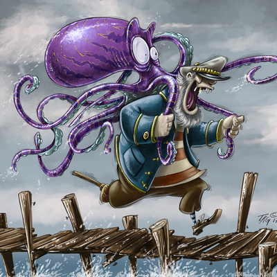 The captain's dance partner