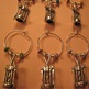Corkscrew Wine Glass Charm Set - Thumbnail 2