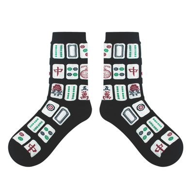 Mahjong socks (click for 3 colors)