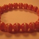 Red Cat's Eye Stretch Bracelet - Thumbnail 2