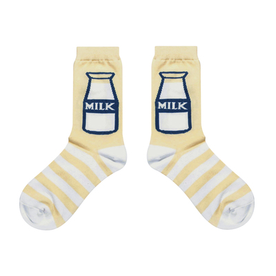 YELLOW MILK SOCKS