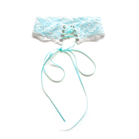 LACE-UP CHOKER (CLICK FOR MORE COLORS) - Thumbnail 1