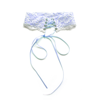 LACE-UP CHOKER (CLICK FOR MORE COLORS) - Thumbnail 2