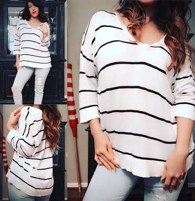 Cropped Boyfriend Sweater