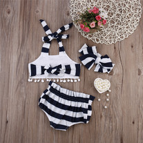 Anchor Top, Shorts and Headband Set - Thumbnail 1