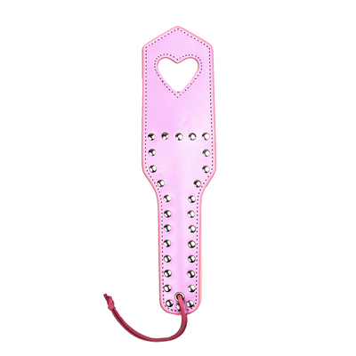 HEART SHAPED SPANKING PADDLE PINK