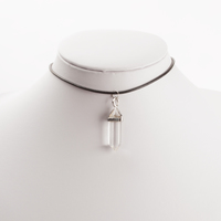 CRYSTAL POINT NECKLACE (CLICK FOR MORE COLORS) - Thumbnail 2