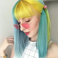 Free Shipping-VAPORWAVE HEART SUNGLASSES - Thumbnail 2