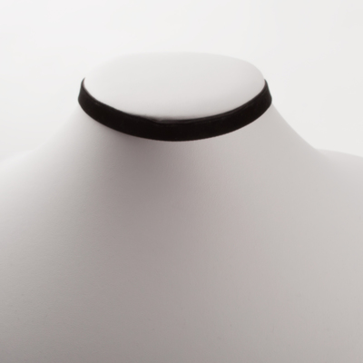 Black velvet choker basic