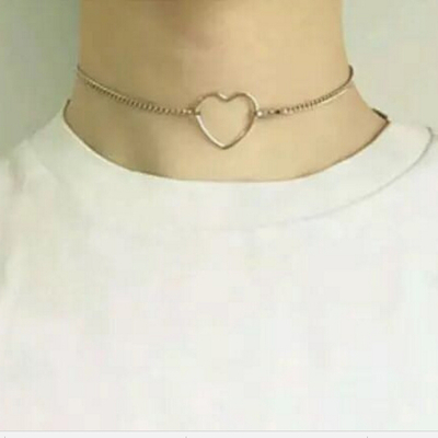 90's heart necklace - Thumbnail 2
