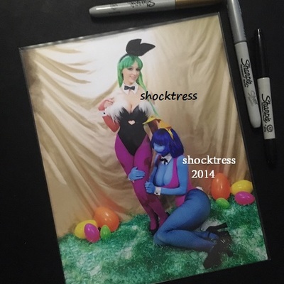 Darkstalker easter 8x10: mine