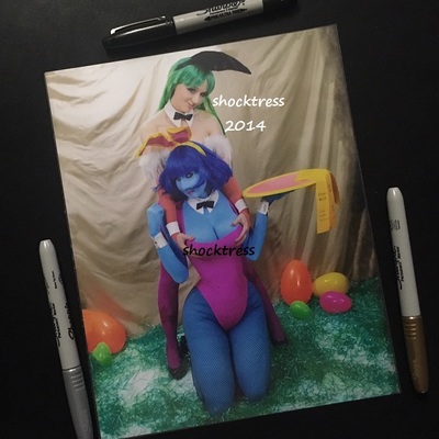 Darkstalker easter 8x10: best supporter - Thumbnail 3