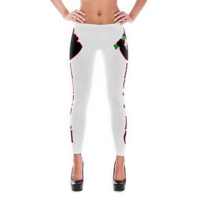 Hussla .5 white leggings