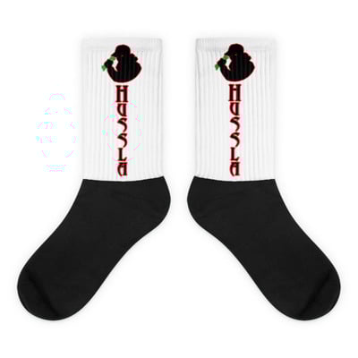Black foot socks