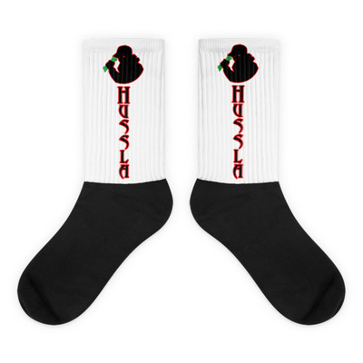 Black foot socks