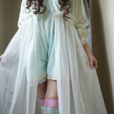  "pastel dreams" cultparty-kei waistcoat