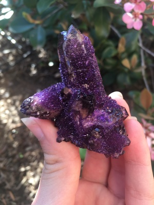 Dark Purple Spirit Quartz 51 grams 