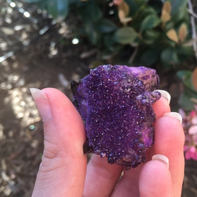 Dark purple spirit quartz 51 grams 