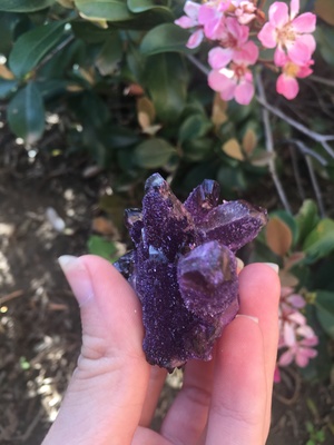 Dark Purple Spirit Quartz 65 grams 