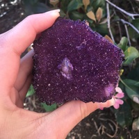 Dark Purple Spirit Quartz 268 grams  - Thumbnail 1