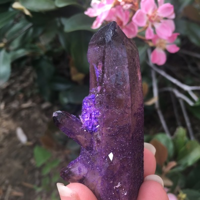 Dark purple spirit quartz 66 grams 