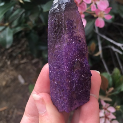 Dark purple spirit quartz 66 grams 