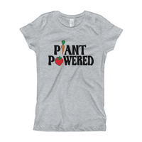 PLANT POWERED Girl's T-Shirt - Thumbnail 1