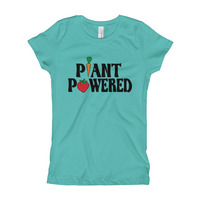 PLANT POWERED Girl's T-Shirt - Thumbnail 4