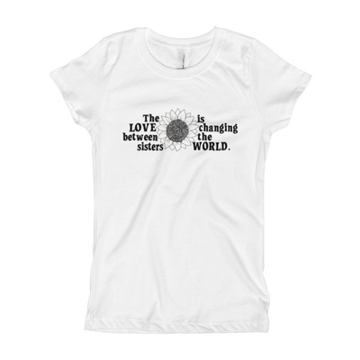 Sister love girl's t-shirt