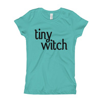 TINY WITCH Girl's T-Shirt - Thumbnail 4