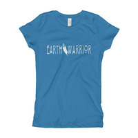 EARTH WARRIOR Girl's T-Shirt - Thumbnail 4