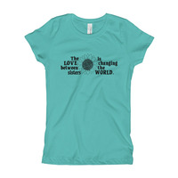 SISTER LOVE Girl's T-Shirt - Thumbnail 4