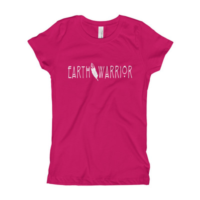 Earth warrior girl's t-shirt