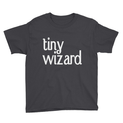 Tiny wizard youth short sleeve t-shirt