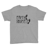 EARTH YOURSELF Youth Short Sleeve T-Shirt - Thumbnail 1