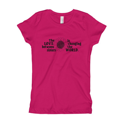 Sister love girl's t-shirt
