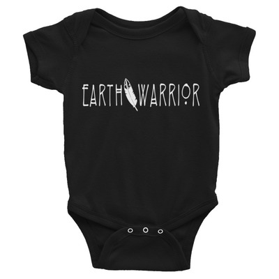 Earth warrior infant bodysuit