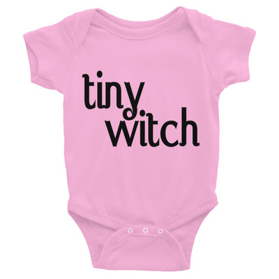 Tiny witch infant bodysuit