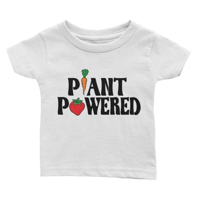 Plant powered infant tee